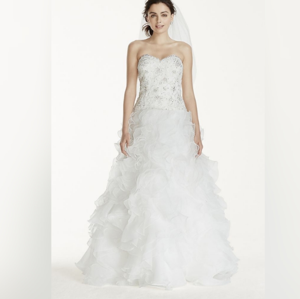 Jewel Organza Wedding Dress